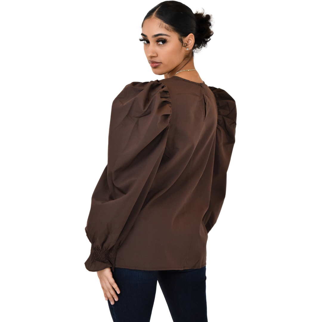 Mutton Sleeve Top