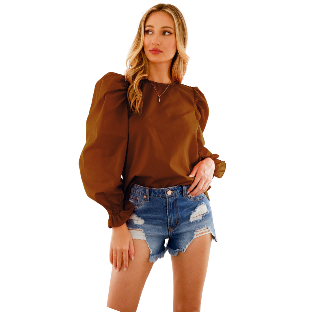 Mutton Sleeve Top