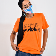 Load image into Gallery viewer, Whatever Spices Your Pumpkin Tee
