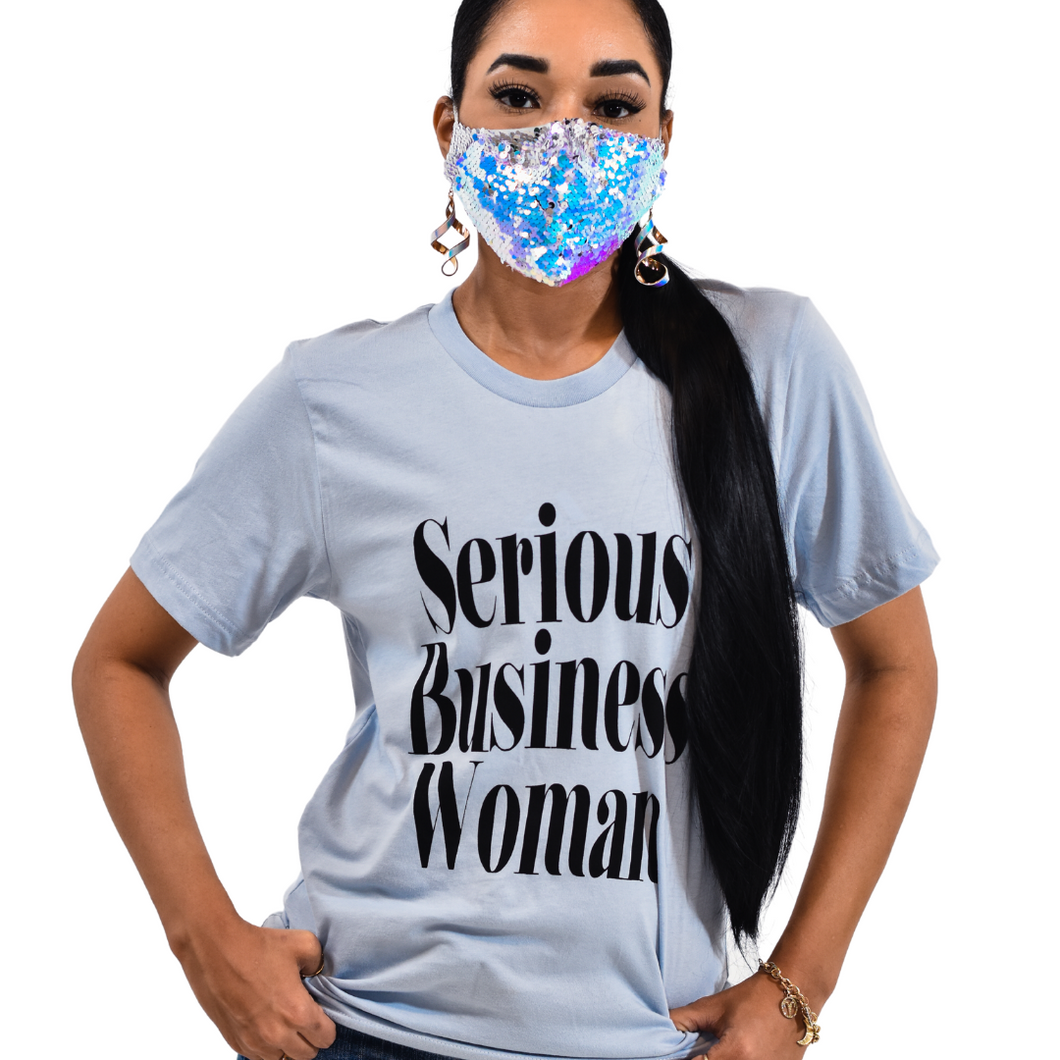Serious Business Woman Tee