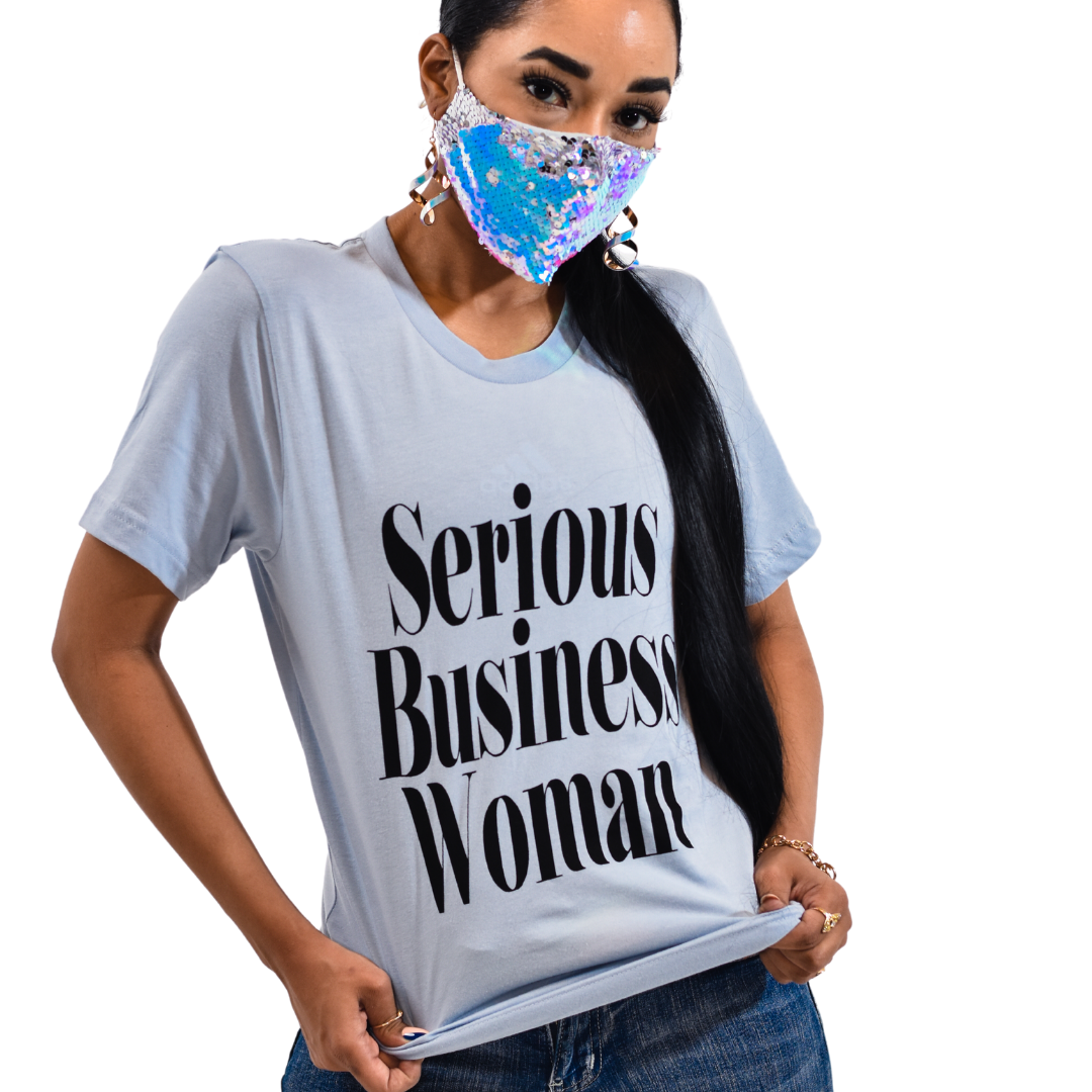 Serious Business Woman Tee