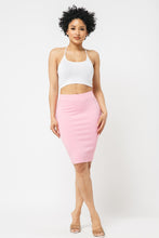 Load image into Gallery viewer, Baby Pink Pencil Skirt
