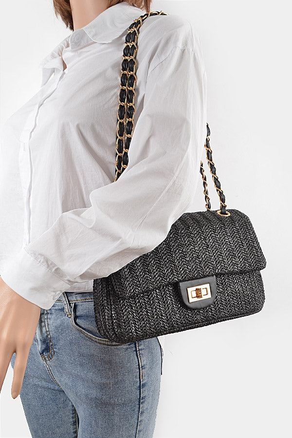 Black and Gold Purse